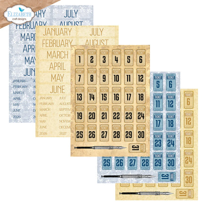 Elizabeth Craft Designs Everyday Memories Everyday Ephemera 1