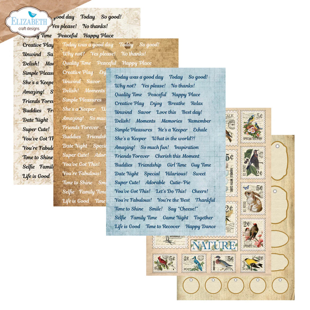 Elizabeth Craft Designs Everyday Memories Everyday Ephemera 1