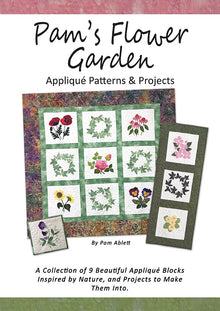 Quilter's Trading Post Pam's Flower Garden Applique Book
