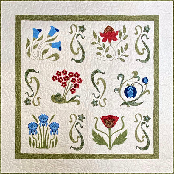 Quilter's trading Post Pam's Morris Inspired Applique Book