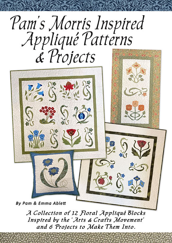 Quilter's trading Post Pam's Morris Inspired Applique Book