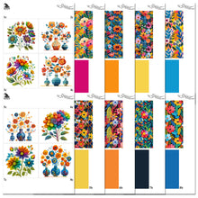 The Crafty Witches Paper Charms Toppers Bold & Bright Digital Collection