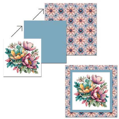 The Crafty Witches Paper Charms Toppers Bold & Bright Digital Collection