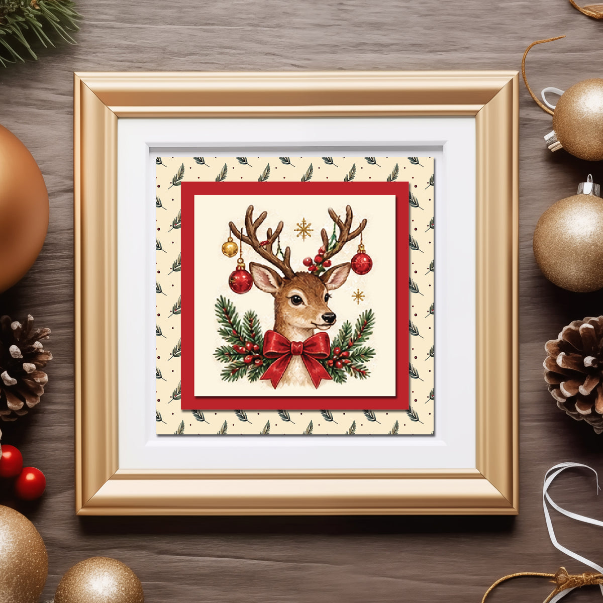 The Crafty Witches Paper Charms Festive Memories Toppers Digital Collection
