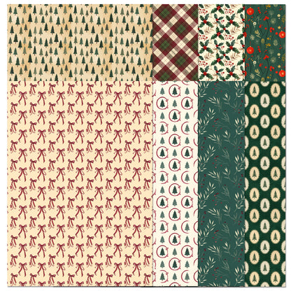 The Crafty Witches Paper Charms Festive Memories Papers Digital Collection