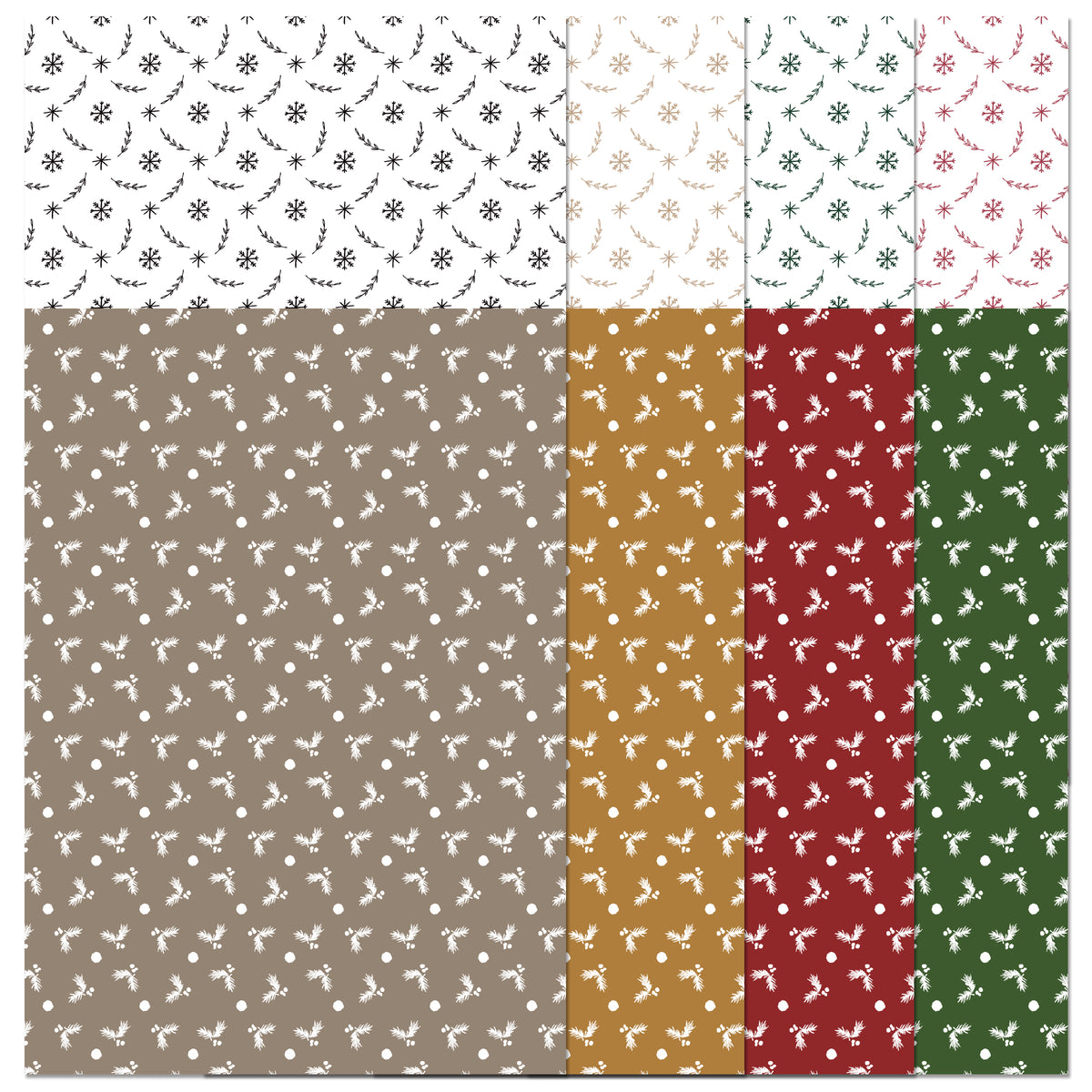 The Crafty Witches Paper Charms Festive Memories Papers Digital Collection