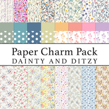 The Crafty Witches Paper Charms Dainty & Ditsy Papers Digital Collection