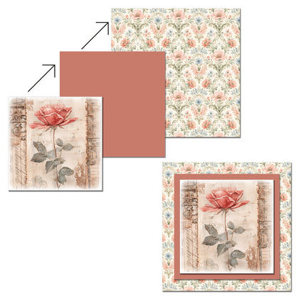 The Crafty Witches Paper Charms Shabby Chic Toppers Digital Collection