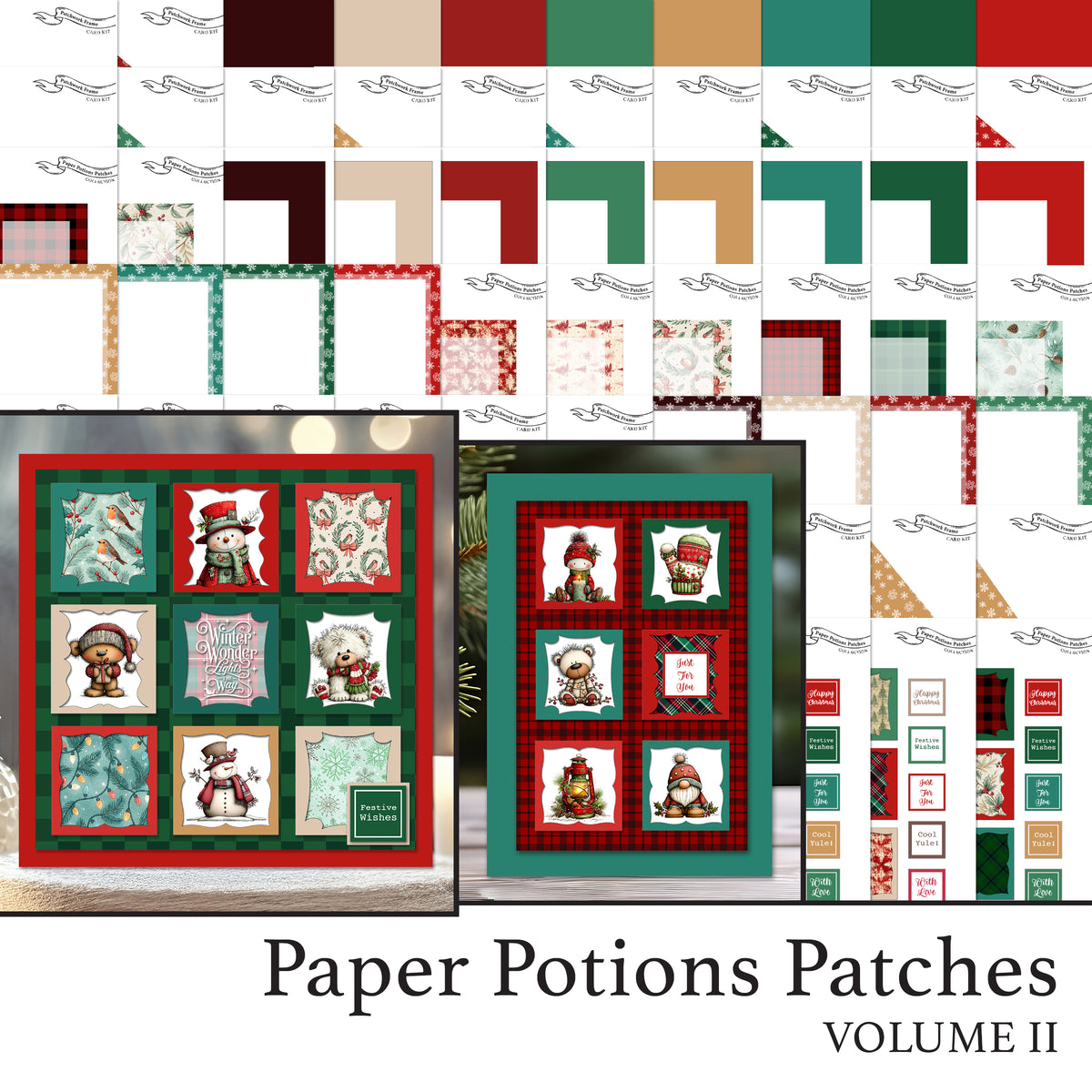 The Crafty Witches Paper Potions Patches Vol II  Digital Collection