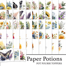 The Crafty Witches Paper Potions Pot Pourri Toppers Digital Kit
