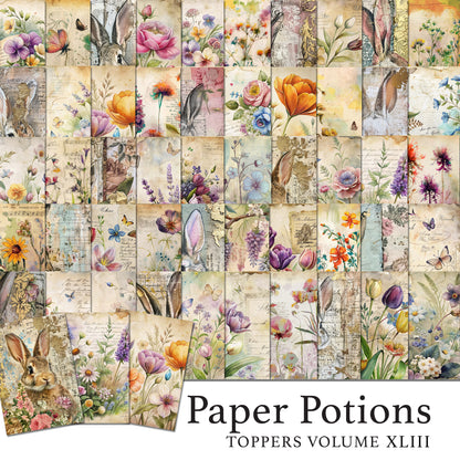 The Crafty Witches Paper Potions Toppers Vol XLIII Digital Collection