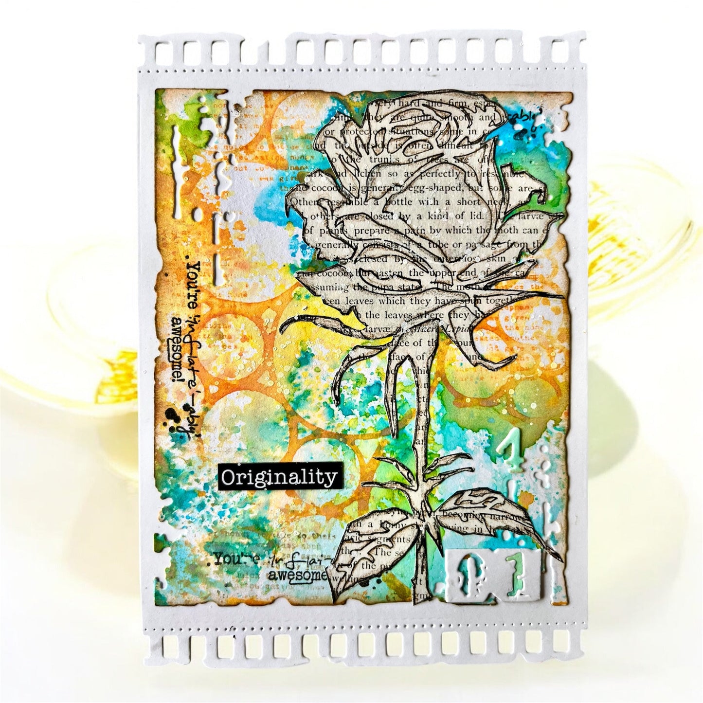 AALL & Create Die-Cutting Die Set - #DI-92 Retro Numbers