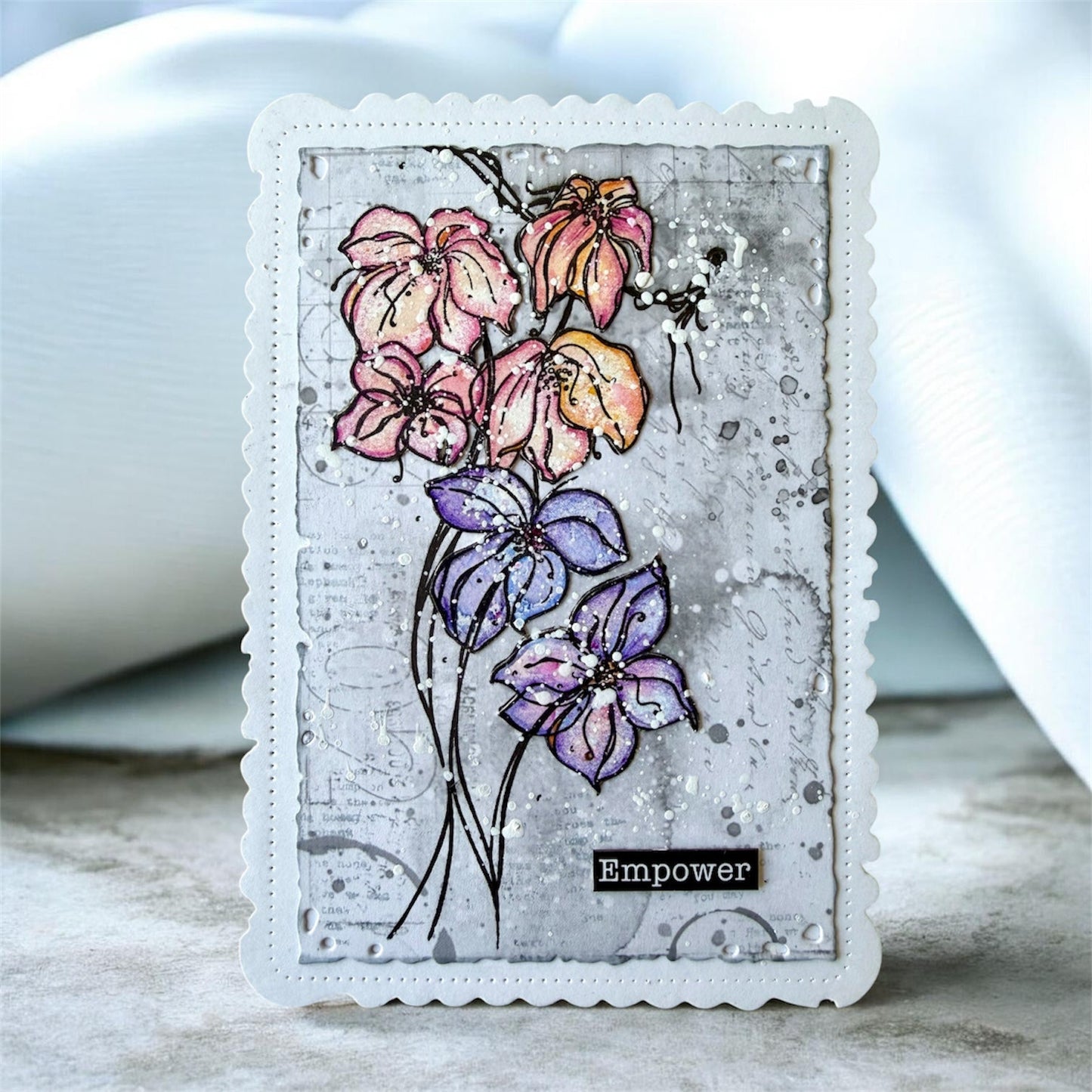 AALL & Create Whispers of Form Soizic Stamps Bundle | 6 Stamp Set Collection #TP-1398 to #TP-1403