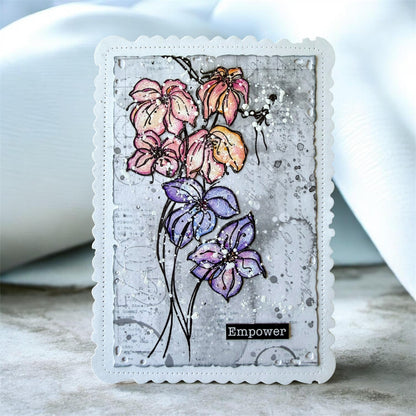 AALL & Create Whispers of Form Soizic Stamps Bundle | 6 Stamp Set Collection #TP-1398 to #TP-1403