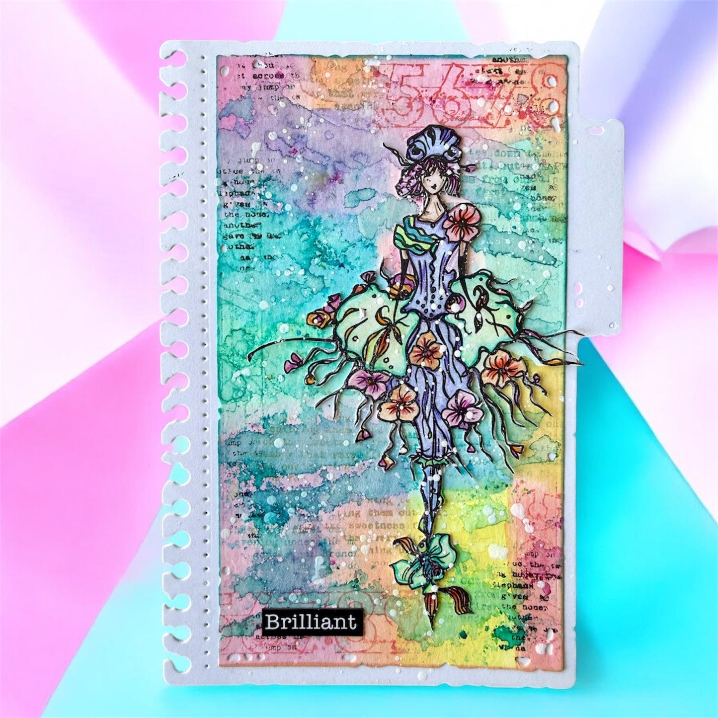 AALL & Create Whispers of Form Soizic Stamps Bundle | 6 Stamp Set Collection #TP-1398 to #TP-1403