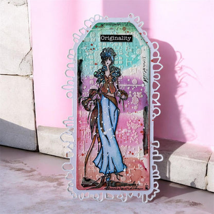 AALL & Create Whispers of Form Soizic Stamps Bundle | 6 Stamp Set Collection #TP-1398 to #TP-1403