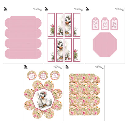 The Crafty Witches Posy Boxes Vol I Digital Collection