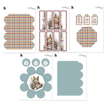 The Crafty Witches Posy Boxes Vol I Digital Collection