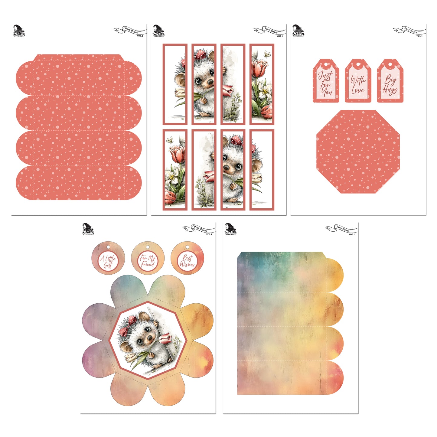 The Crafty Witches Magical Embroidered Nature Digital Bundle