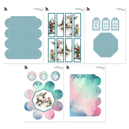 The Crafty Witches Posy Boxes Vol I Digital Collection
