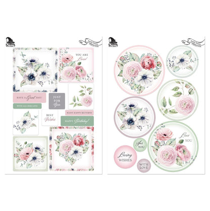 The Crafty Witches Pretty Posies Digital Collection | FREE Crafting Download