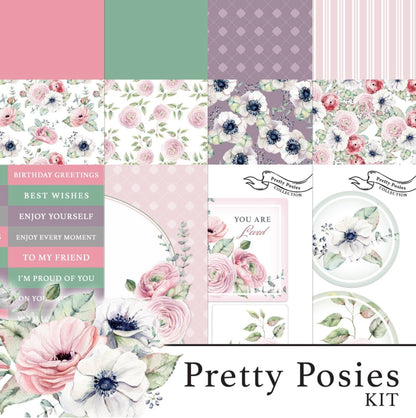 The Crafty Witches Pretty Posies Digital Collection | FREE Crafting Download