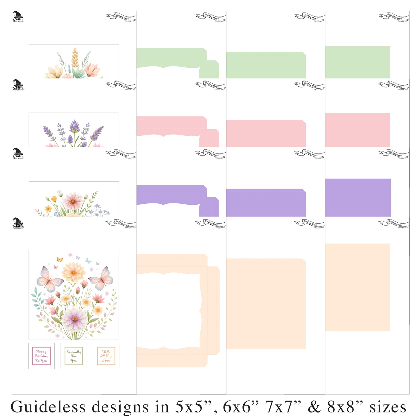 The Crafty Witches Quilling Projects Vol I Digital Collection