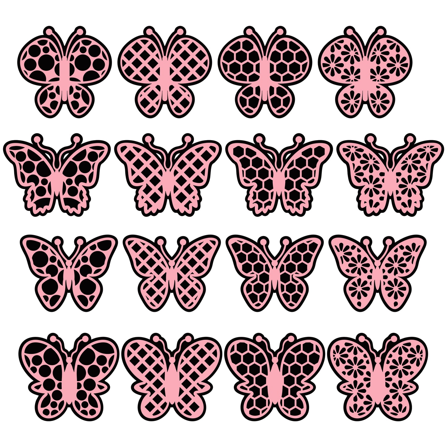 The Crafty Witches Quirky Bows SVG Collection