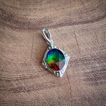 Canadian Ammolite Gems by Kenneth Bradley ‘Riley’ Pendant