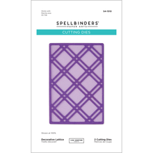Spellbinders Decorative Lattice Dies from the Summertime Collection by Lisa Horton
