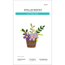 Spellbinders Garden Planter Dies from the Summertime Collection by Lisa Horton