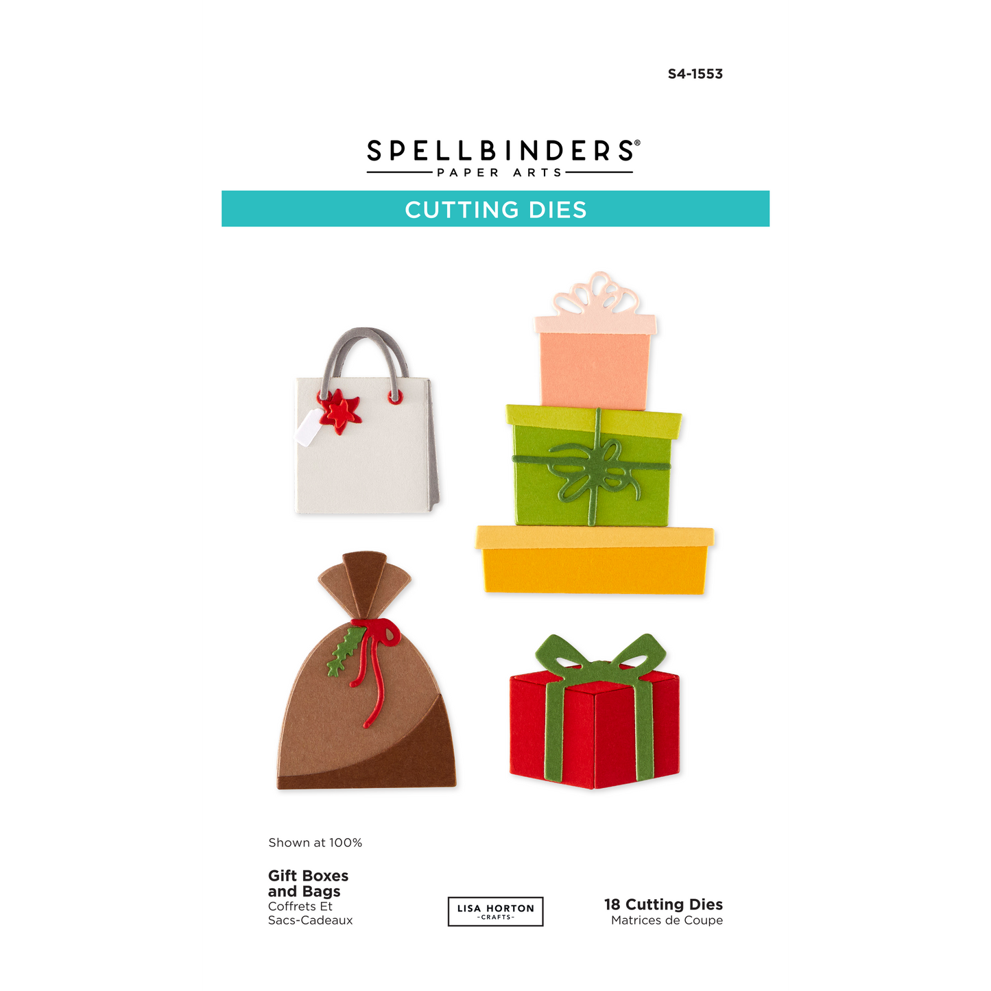 Spellbinders Snowflake Kisses Collection Stamps and Dies Bundle
