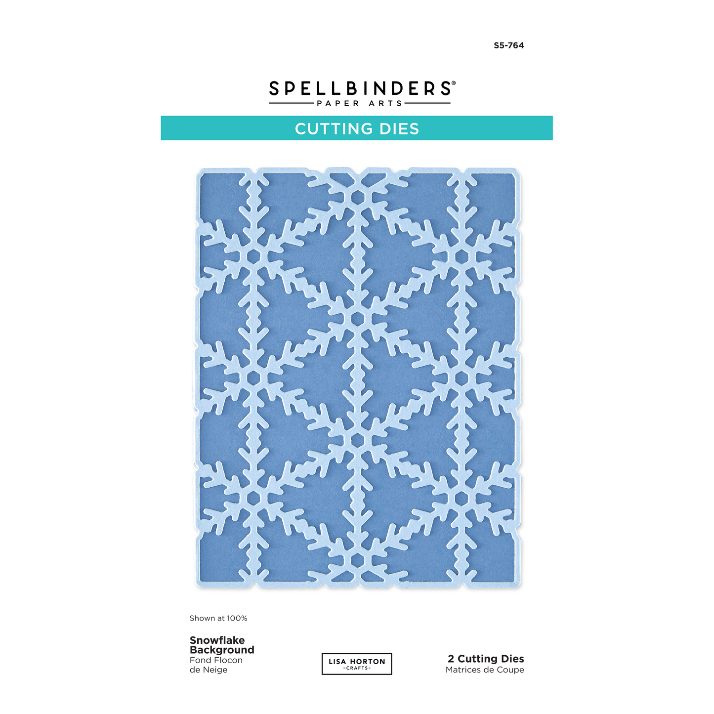 Spellbinders Snowflake Kisses Collection Stamps and Dies Bundle