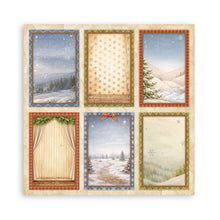 Stamperia Silent Night 8"x8" Double Face Pad - 10 Double Faced Sheets