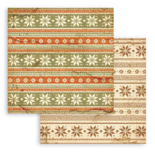 Stamperia Silent Night 8"x8" Backgrounds Pad - 10 Double Sided Sheets