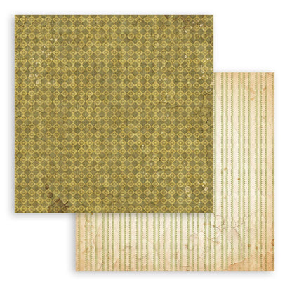 Stamperia Silent Night 8"x8" Backgrounds Pad - 10 Double Sided Sheets