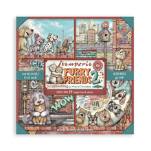 Stamperia Furry Friends 2 8" × 8" Single Faced Pad