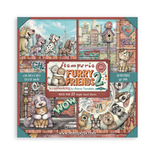 Stamperia Furry Friends 2 12" × 12" Single Faced Pad