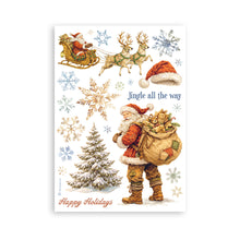 Stamperia Silent Night Washi Pad - 8 Adhesive Washi Sheets