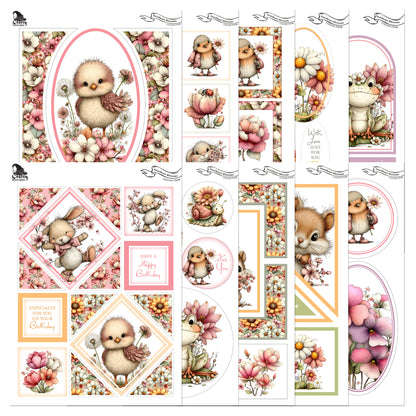 The Crafty Witches Magical Sweetheart Blossoms Digital Collection