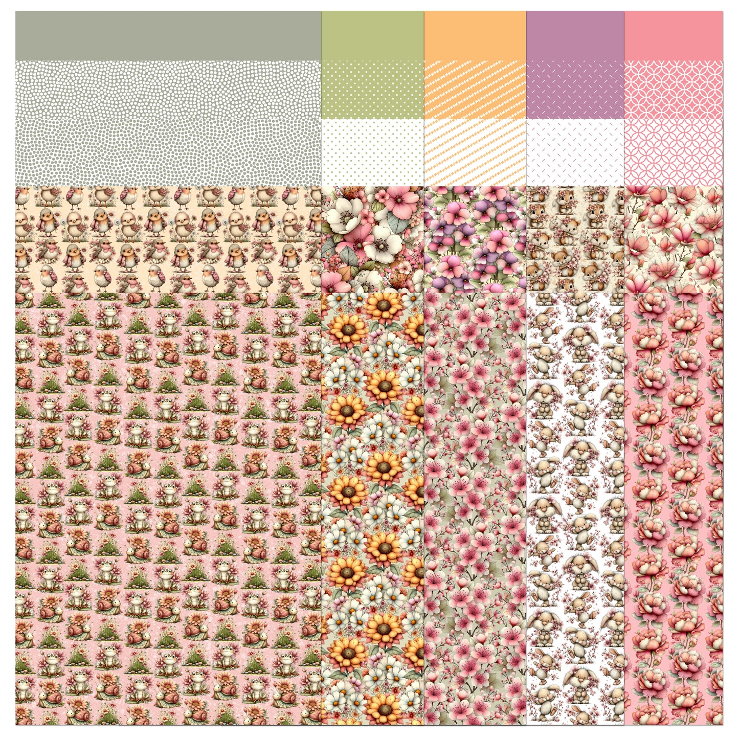 The Crafty Witches Magical Sweetheart Blossoms Digital Collection