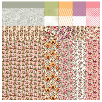 The Crafty Witches Magical Sweetheart Blossoms Digital Collection