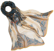 Signare Tapestry William Morris Walter Crane Swan Sling Bag with Silk Scarf