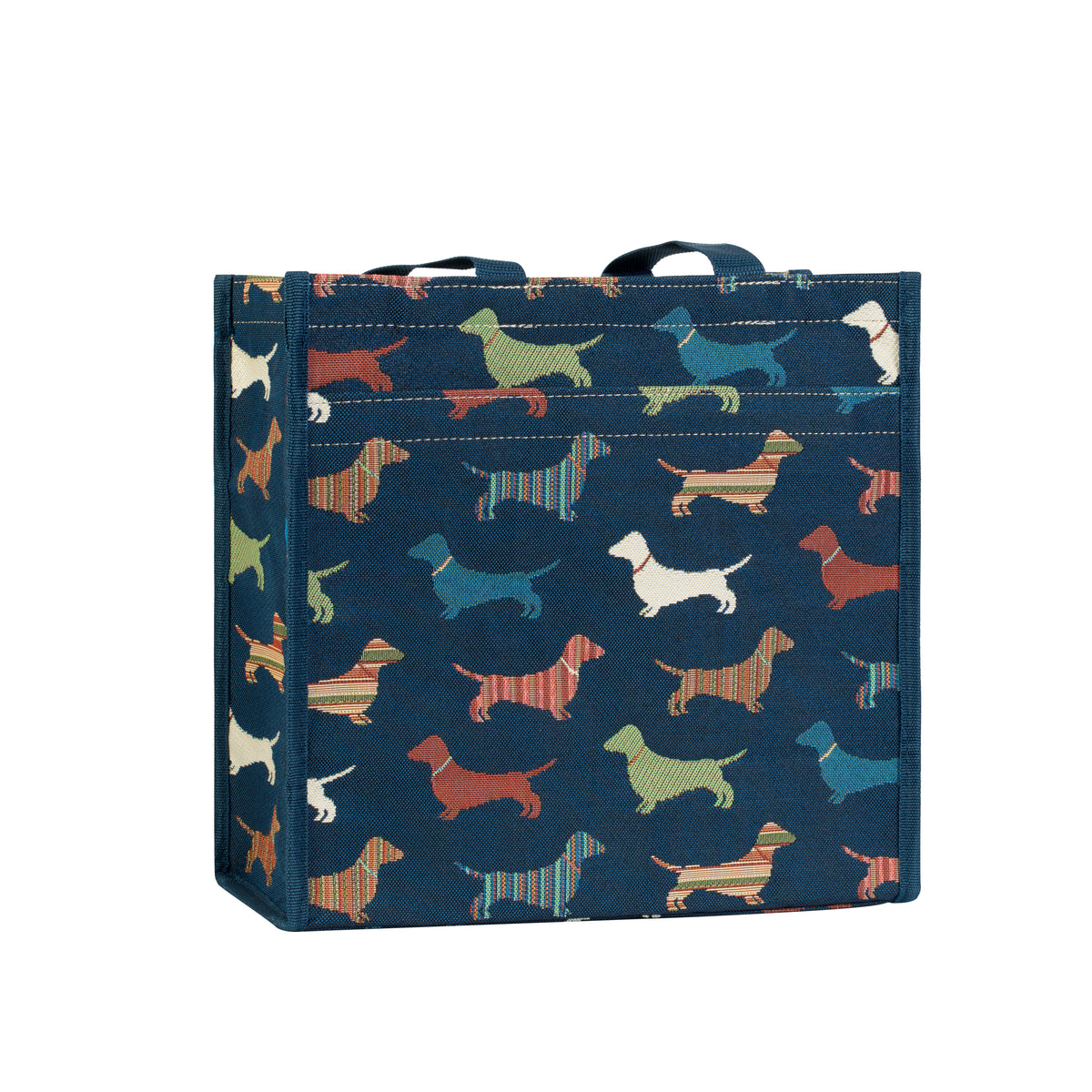 Signare Tapestry Dachshund Shopper Bag