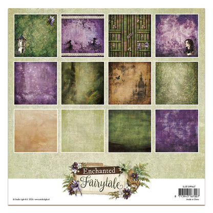Studio Light Enchanted Fairytale Designer Paper Pad Background Paper Pad - 36 Sheets