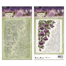 Studio Light Enchanted Fairytale Clear Stamps Floral & Script - 2 Pieces