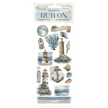 Stamperia Silent Sea Lighthouse Rub-ons