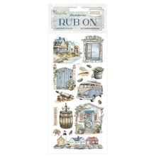 Stamperia Silent Sea Landscape Rub-ons
