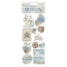 Stamperia Silent Sea Shells Rub-ons
