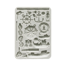 Stamperia Silent Sea A5 Silicon Mould - Rudders & Boats